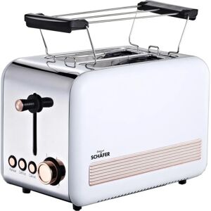 Schäfer IT-Systems Toaster - Große Scheiben, 6 Bräunungsstufen, Herausnehmbarer Krümelschublade - Toaster Schäfer IT-Systems Toaster - Große Scheiben, 6 Bräunungsstufen, Herausnehmbarer Krümelschublade - Toaster