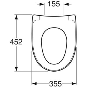 Villeroy & Boch WC-sæt - Hvid - Blødt lukning - Hurtig frigørelse - Toiletbræt Villeroy & Boch WC-sæt - Hvid - Blødt lukning - Hurtig frigørelse - Toiletbræt