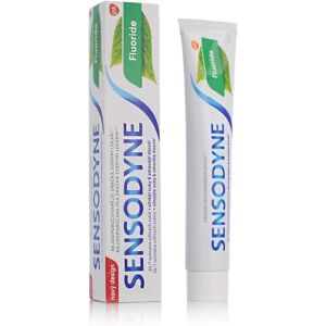 Sensodyne Modèle Dentifrice au Fluor - Dents Sensibles - 75ml - Publicité Sensodyne Modèle Dentifrice au Fluor - Dents Sensibles - 75ml - Publicité