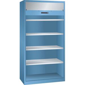 LISTA Dulap din oțel - 1950x1000x580mm, Albastru deschis - Dulap de depozitare LISTA Dulap din oțel - 1950x1000x580mm, Albastru deschis - Dulap de depozitare