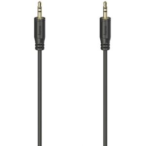 Hama Flexi-Slim Audio Kabel - 0,75 m - Schwarz Hama Flexi-Slim Audio Kabel - 0,75 m - Schwarz