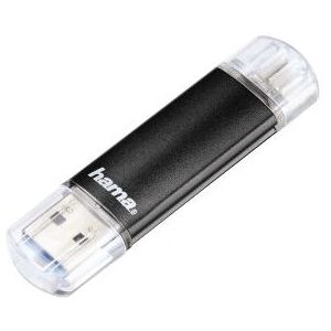 Hama Laeta Twin 32GB USB Flash Drive - USB 3.2, Micro USB Hama Laeta Twin 32GB USB Flash Drive - USB 3.2, Micro USB