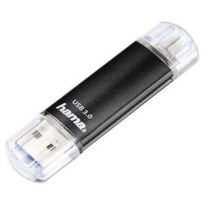 Hama 00124001 Clé USB - 128 Go, Double USB 3.2 & Micro-USB - Type-A/B - Noir - Publicité Hama 00124001 Clé USB - 128 Go, Double USB 3.2 & Micro-USB - Type-A/B - Noir - Publicité
