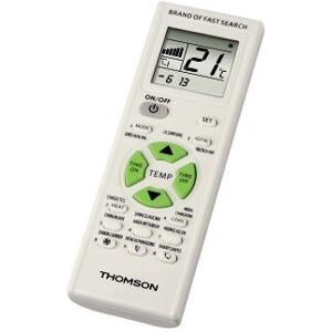 Controlo Remoto Universal Thomson ROC1205 - Tela LCD - Branco - Ar Condicionado Controlo Remoto Universal Thomson ROC1205 - Tela LCD - Branco - Ar Condicionado
