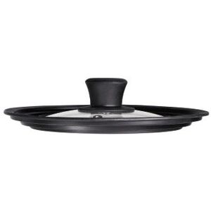 Hama 111545 Couvercle de casserole - Universel en verre et silicone, 24-28cm Hama 111545 Couvercle de casserole - Universel en verre et silicone, 24-28cm