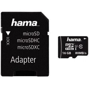Hama 16GB microSDHC UHS-I Luokka 10 - microSDHC-kortti Hama 16GB microSDHC UHS-I Luokka 10 - microSDHC-kortti