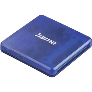 Hama 00124131 Card Reader - USB 2.0, Blue Hama 00124131 Card Reader - USB 2.0, Blue