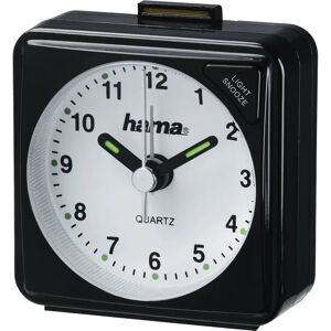 Hama A50 Kvarts väckarklocka - Svart - Reseväckarklocka Hama A50 Kvarts väckarklocka - Svart - Reseväckarklocka