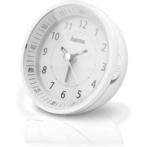 Hama White Roundly Radio-controlled Alarm Clock - Radio-controlled Alarm Clock Hama White Roundly Radio-controlled Alarm Clock - Radio-controlled Alarm Clock