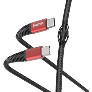 Hama Extreme USB Cable - USB-C, 1.5m - Black/Red - USB Cable Hama Extreme USB Cable - USB-C, 1.5m - Black/Red - USB Cable