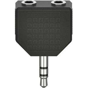 Adaptateur audio Hama 00205191 - Stéréo, Noir Adaptateur audio Hama 00205191 - Stéréo, Noir