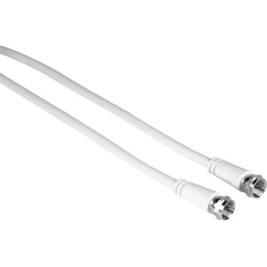 Hama 00205039 câble coaxial - 5 m - Blanc - Publicité Hama 00205039 câble coaxial - 5 m - Blanc - Publicité