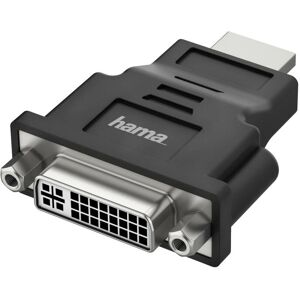 Hama 00200339 Dual Link HDMI DVI Adapter - Sort Hama 00200339 Dual Link HDMI DVI Adapter - Sort