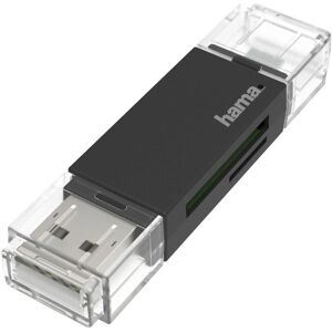 Hama 00200130 Kartenleser USB Micro-USB Schwarz - Kartenleser Hama 00200130 Kartenleser USB Micro-USB Schwarz - Kartenleser
