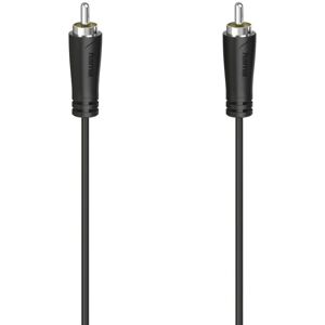 Hama 00205098 Audiokabel - 1,5 m RCA Schwarz - Audio Kabel Hama 00205098 Audiokabel - 1,5 m RCA Schwarz - Audio Kabel