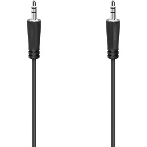 Hama 00205287 Audiokabel - 0,5 m - Schwarz Hama 00205287 Audiokabel - 0,5 m - Schwarz