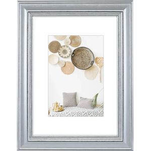 Cadre photo argenté Hama - 7x10cm - Image unique - Publicité Cadre photo argenté Hama - 7x10cm - Image unique - Publicité