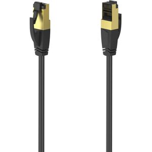Hama 00200693 Network Cable - 3m, Black, Cat8 S/FTP Hama 00200693 Network Cable - 3m, Black, Cat8 S/FTP