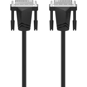 Hama 00200706 DVI Cable - 1.5m - Black Hama 00200706 DVI Cable - 1.5m - Black