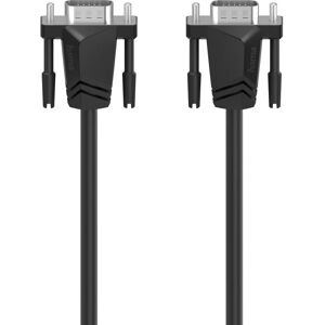 Hama 00200707 VGA Cable - 1.5m, Black Hama 00200707 VGA Cable - 1.5m, Black