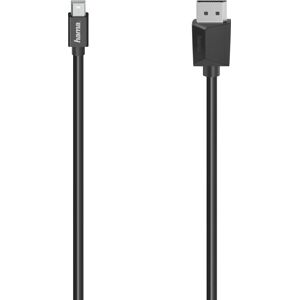 Hama 00200710 DisplayPort Cable - 1.5m Black Hama 00200710 DisplayPort Cable - 1.5m Black