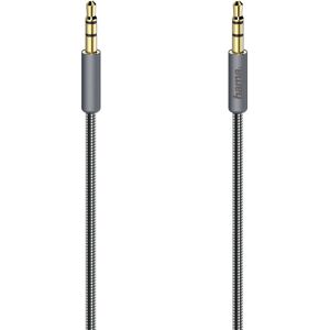 Câble audio Hama Elite - 0,75 m - Anthracite - Câble audio Câble audio Hama Elite - 0,75 m - Anthracite - Câble audio
