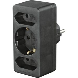 Hama 00223216 rallonge électrique - multiprise, 3 prises, intérieur, noir - Publicité Hama 00223216 rallonge électrique - multiprise, 3 prises, intérieur, noir - Publicité