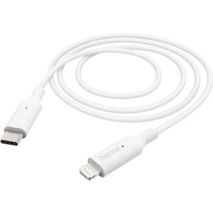 Hama 00201598 Lightning Cable - 1m White Hama 00201598 Lightning Cable - 1m White