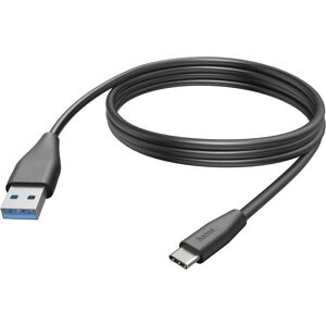 Hama USB Cable - 3m, USB-C to USB-A, Black Hama USB Cable - 3m, USB-C to USB-A, Black