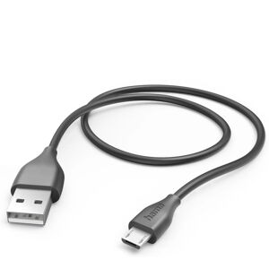 Hama USB Cable 1.5m Black - USB 2.0 Micro-USB to USB A Hama USB Cable 1.5m Black - USB 2.0 Micro-USB to USB A