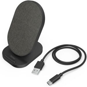 Hama Wireless Charger Qi-FC15S-Fab - Fast Charging - Black Hama Wireless Charger Qi-FC15S-Fab - Fast Charging - Black