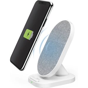 Hama Wireless Charger Qi-FC10S-Fab White Fast Charging Bluetooth Hama Wireless Charger Qi-FC10S-Fab White Fast Charging Bluetooth