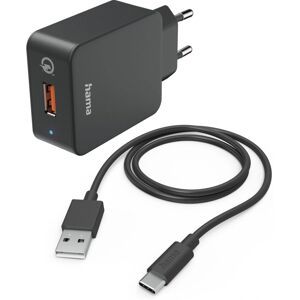 Hama 00201625 Snabbladdare - USB-C & Qualcomm QC3.0 för smartphones & surfplattor Hama 00201625 Snabbladdare - USB-C & Qualcomm QC3.0 för smartphones & surfplattor