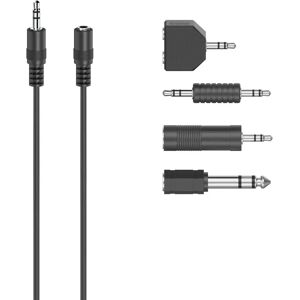 Hama 00305151 Audiokabel - 2,5 m Stereo - Schwarz Hama 00305151 Audiokabel - 2,5 m Stereo - Schwarz