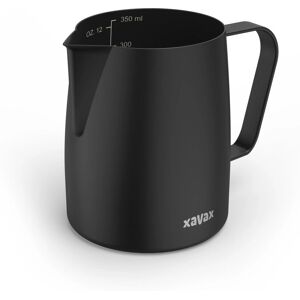 Xavax Milk Jug - Stainless Steel Black - 350ml - Milk, Foam & Hot Drinks Xavax Milk Jug - Stainless Steel Black - 350ml - Milk, Foam & Hot Drinks