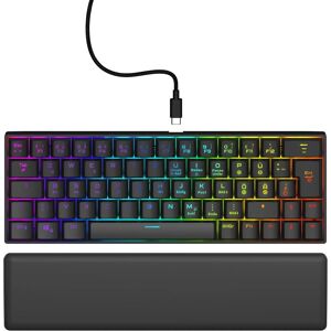 Clavier Gaming Hama Exodus 760 - Mécanique, RGB, Noir - Publicité Clavier Gaming Hama Exodus 760 - Mécanique, RGB, Noir - Publicité