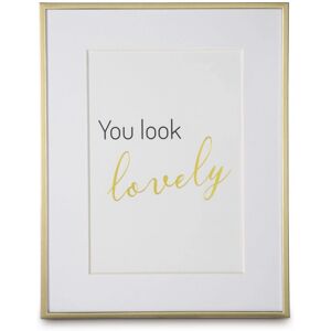 Hama Sassy Enkel Fotolijst - 10x15cm - Goud Hama Sassy Enkel Fotolijst - 10x15cm - Goud