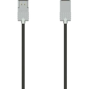 Hama Ultra-Slim HDMI Cable - 2m - Black, Silver - HDMI Type A (Standard) - 4K, 3D Hama Ultra-Slim HDMI Cable - 2m - Black, Silver - HDMI Type A (Standard) - 4K, 3D