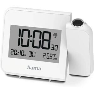 Ceas Digital Hama Hvar - Proiecție, Alb Ceas Digital Hama Hvar - Proiecție, Alb