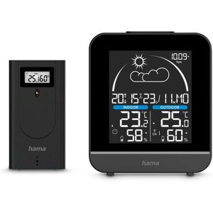 Hama La Gomera Vejrstation - Frostalarm, Indendørs klima, Vejrudsigt med 7 symboler Hama La Gomera Vejrstation - Frostalarm, Indendørs klima, Vejrudsigt med 7 symboler