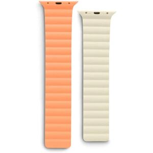 Hama Fantastic Feel Cinturino Beige Arancione - Series 1-5, 38-41mm Hama Fantastic Feel Cinturino Beige Arancione - Series 1-5, 38-41mm