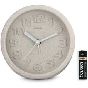 Hama Alarm Clock Fuerteventura - Quartz, Beige, 11.7cm Hama Alarm Clock Fuerteventura - Quartz, Beige, 11.7cm