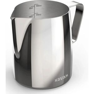 Xavax - Jug for Latte Art with Pen - Stainless Steel, 600 ml Xavax - Jug for Latte Art with Pen - Stainless Steel, 600 ml
