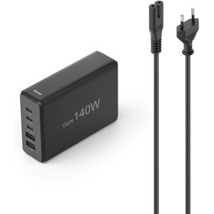 Hama 00201978 Oplader voor mobiele apparaten - 5 poorten, GaN, snelladen Hama 00201978 Oplader voor mobiele apparaten - 5 poorten, GaN, snelladen