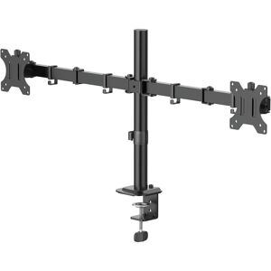 Hama - 00220903 - 2 écrans - 88.9 cm - Monitor mount - Publicité Hama - 00220903 - 2 écrans - 88.9 cm - Monitor mount - Publicité