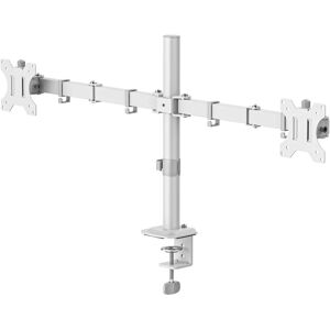 Hama - 00220904 - Blanc - 2 écrans - Monitor mount - Publicité Hama - 00220904 - Blanc - 2 écrans - Monitor mount - Publicité