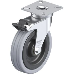 Roue pivotante Blickle avec stop-fix - 100mm - Publicité Roue pivotante Blickle avec stop-fix - 100mm - Publicité