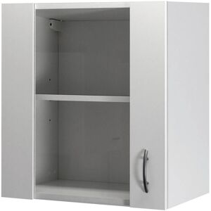 FLEX-WELL Wito Wandhängeschrank - Glastür, 50x54,8x32 cm, Weiß FLEX-WELL Wito Wandhängeschrank - Glastür, 50x54,8x32 cm, Weiß