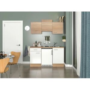 Flex-Well Küchenblock mit Geräten - Weiß - Moderner Stil Flex-Well Küchenblock mit Geräten - Weiß - Moderner Stil