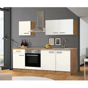 Sada kuchyně H-Tech HINTA WH1100 Magnolia Dub - Kuchyňský Set Sada kuchyně H-Tech HINTA WH1100 Magnolia Dub - Kuchyňský Set